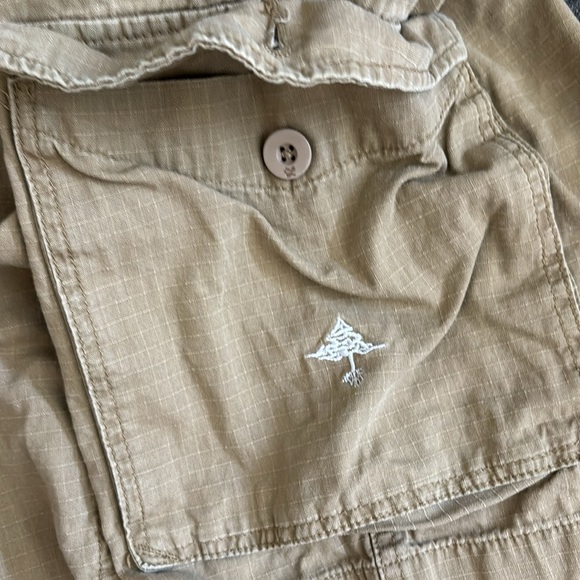 LRG size 34 khaki cargo shorts good condition - Picture 3 of 5